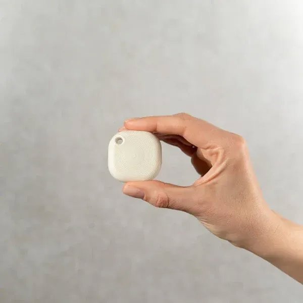 Shelly Blu Button Tough 1 smart wireless button, battery resistant button, Bluetooth + Zigbee, ivory