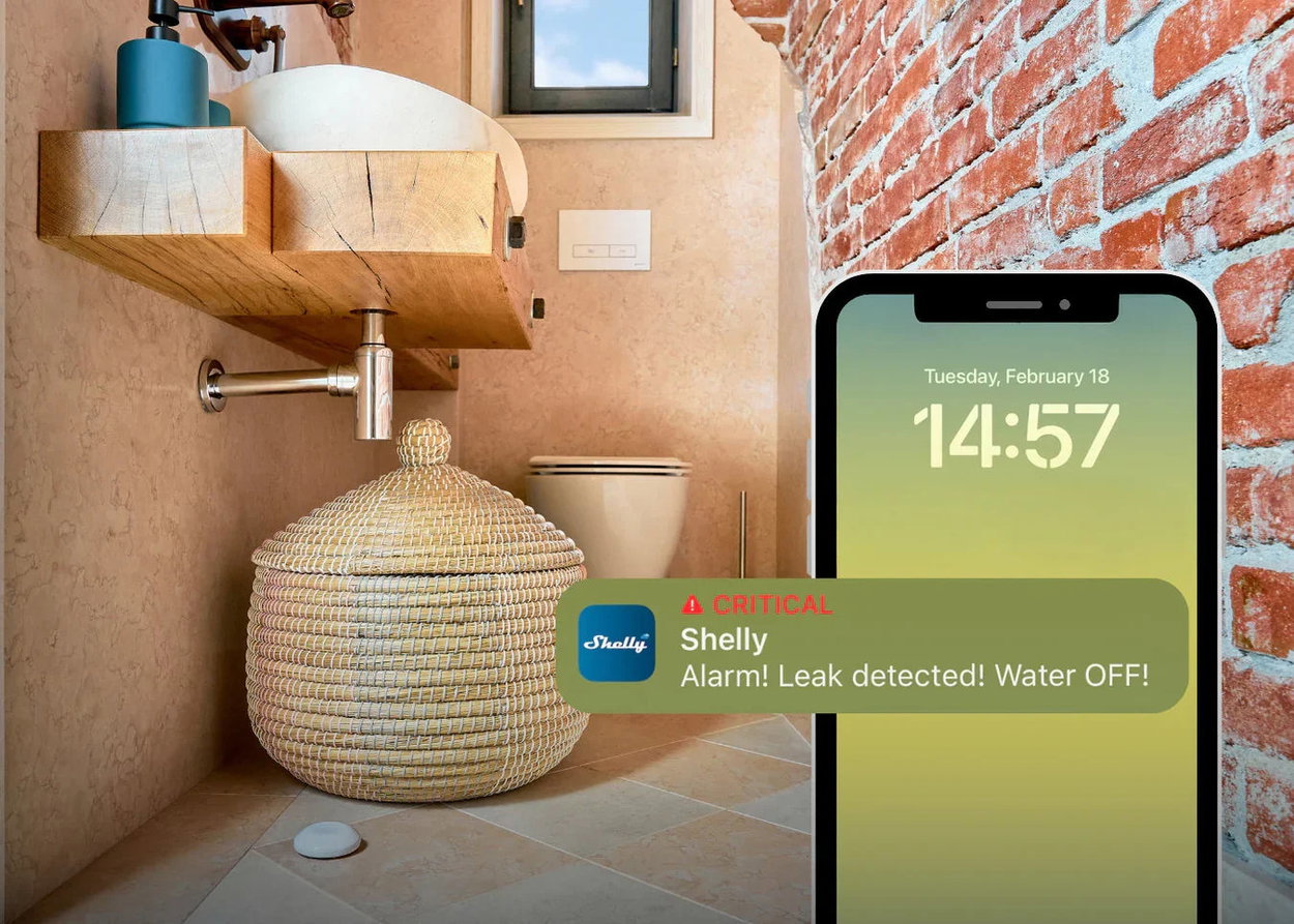 Shelly Neo Smart Water Valve