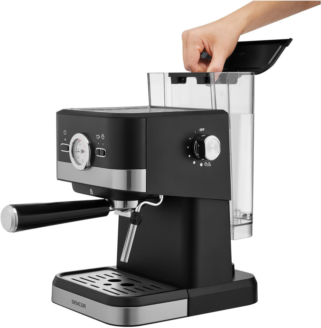 Pákový kávovar SENCOR SES 1721BK Espresso