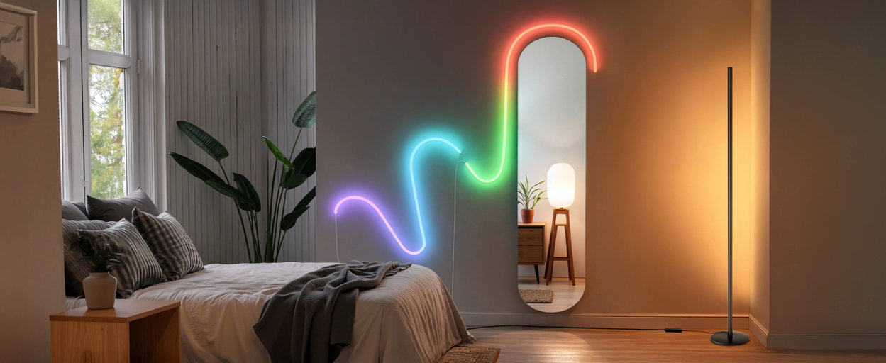 SwitchBot RGBIC Neon Wire Rope Light
