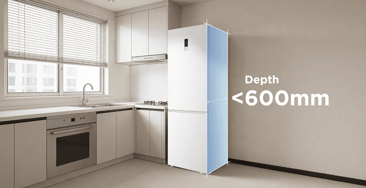 TCL RP350BWE0 Fridge - White