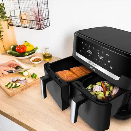 Horkovzdušná fritéza Tefal EY9428E0 Easy Fry Dual XXL
