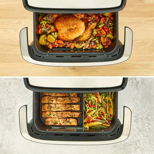 Horkovzdušná fritéza Tefal EY9228E0 Dual Easy Fry Flex