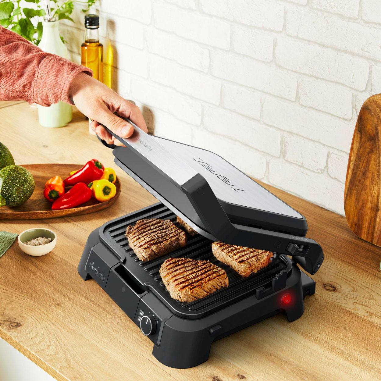 Kontaktní gril Tefal GC510DE0 SuperGrill 3v1