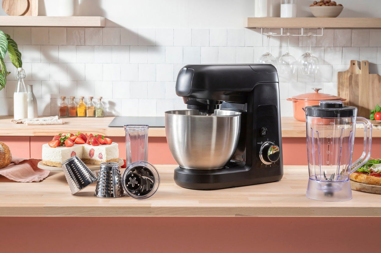 Kuchyňský robot Tefal QB522838 Bake Partner Black