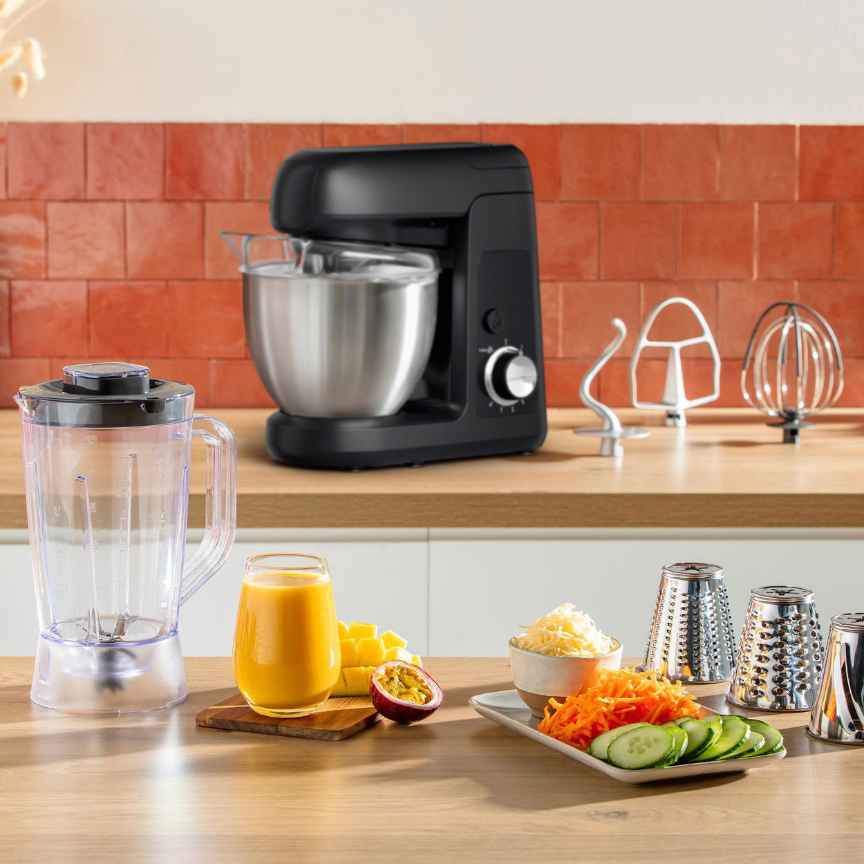 Kuchyňský robot Tefal QB522838 Bake Partner Black