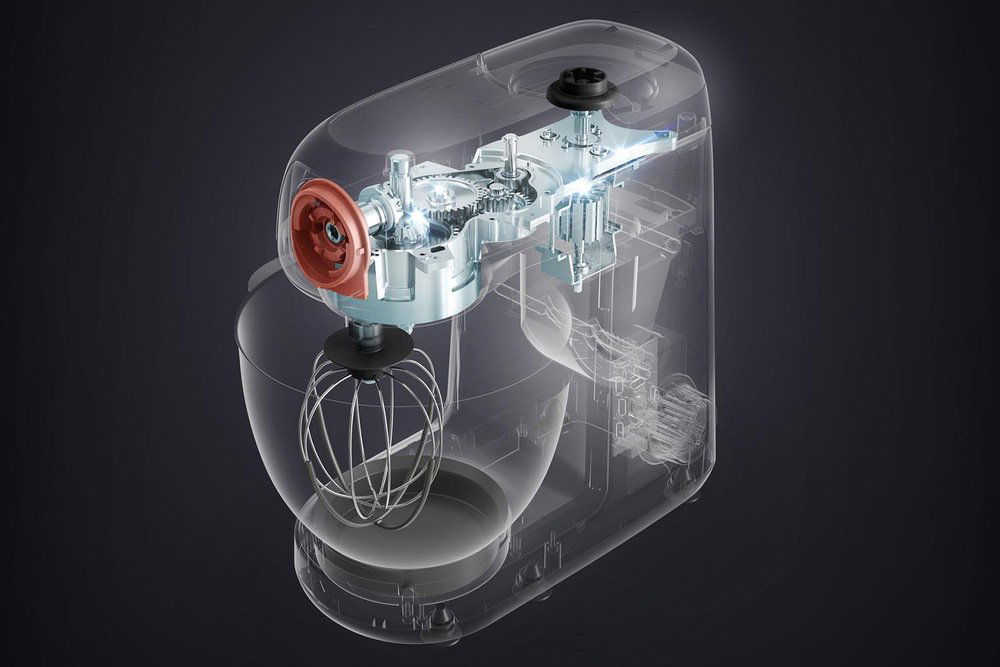 Kuchyňský robot Tefal QB522838 Bake Partner Black