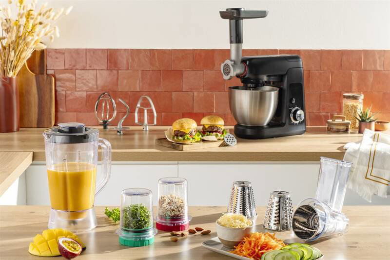 Technologie pečení Ever Inovativní technologie Ever s kovovou převodovkou automaticky rozpozná konzistenci těsta, přizpůsobí dle toho výkon a rychlost, a tím zajistí nejen dokonalé výsledky, ale i dlouhou životnost přístroje.