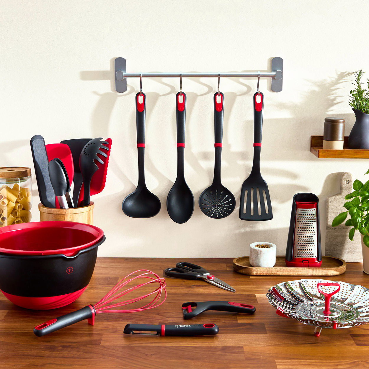 Tefal Reibe Ingenio+ Reibe schwarz K19910