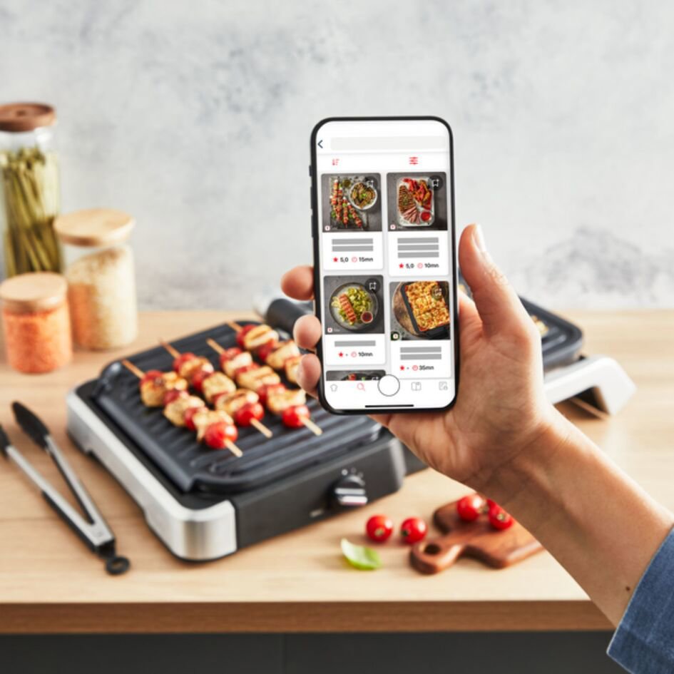 Kontaktní gril Tefal GC774D30 OptiGrill 4v1 se zapékací mísou