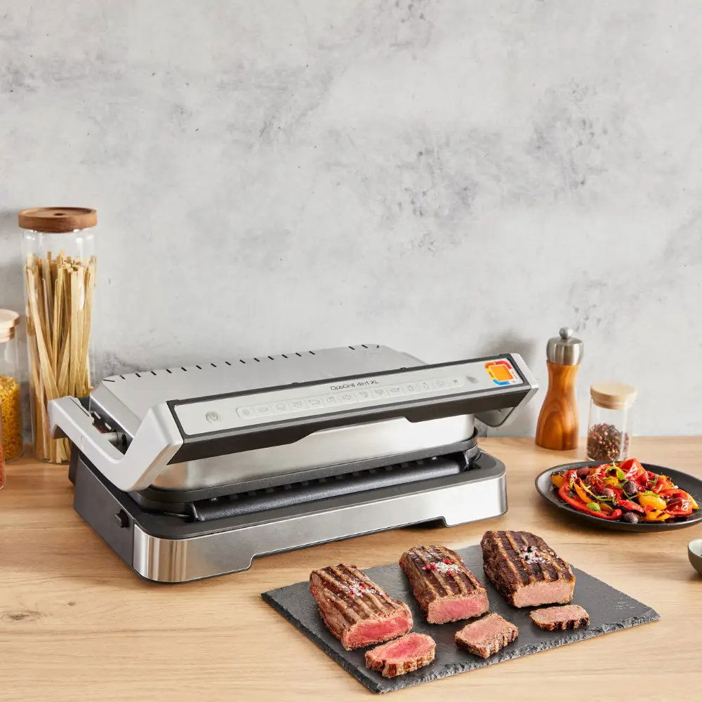 Kontaktní gril Tefal GC784D30 OptiGrill 4v1 XL se zapékací mísou