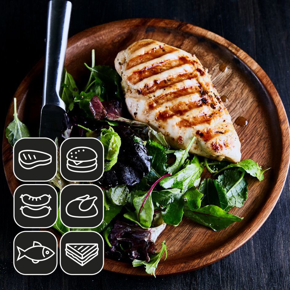 Kontaktní gril Tefal GC717810 Optigrill+ Black