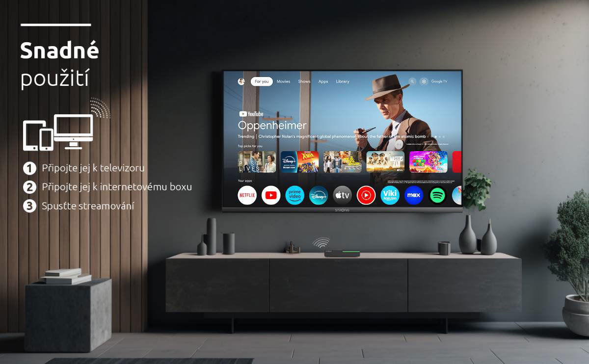 Multimediální centrum STRONG LEAP-S3 PRO