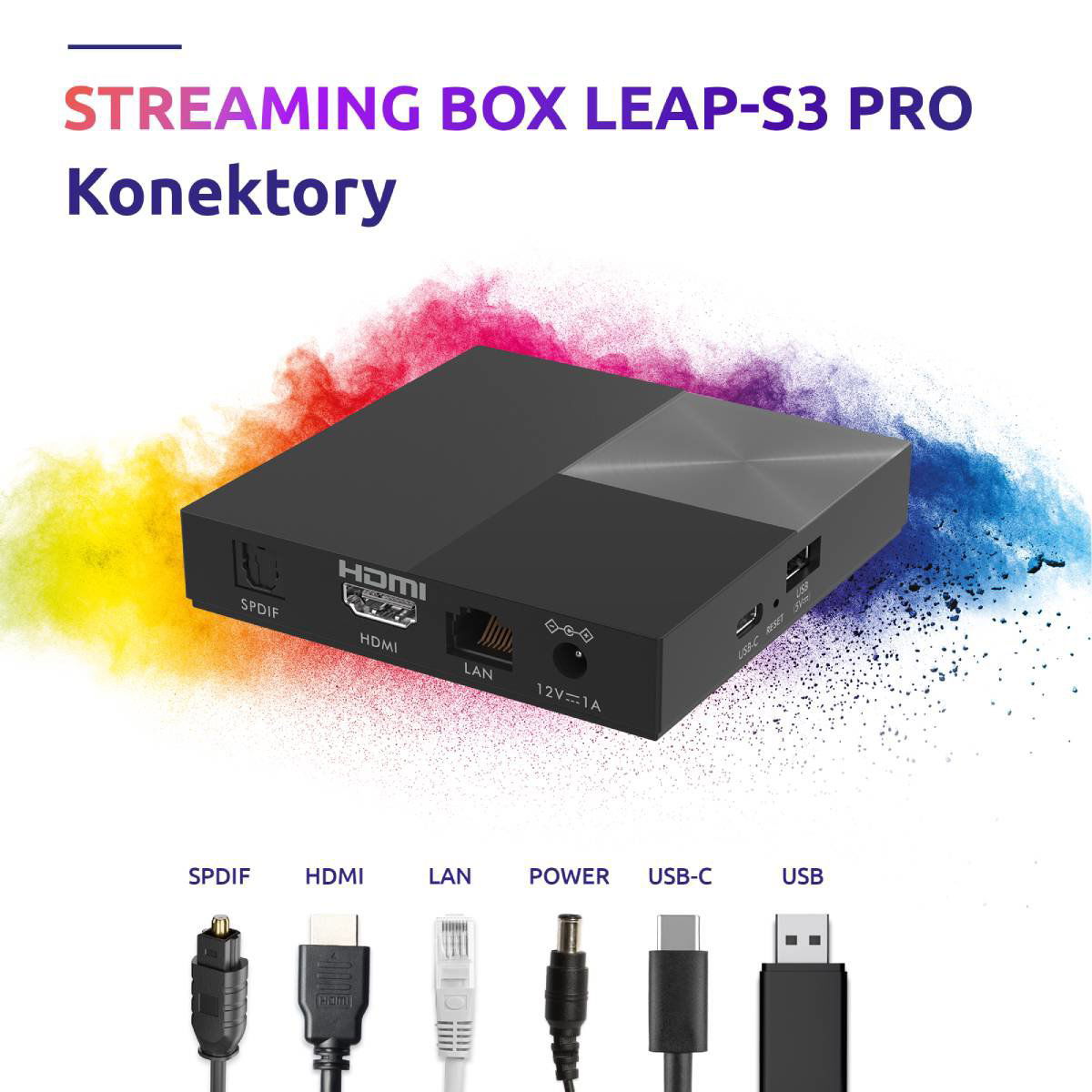 Multimediální centrum STRONG LEAP-S3 PRO