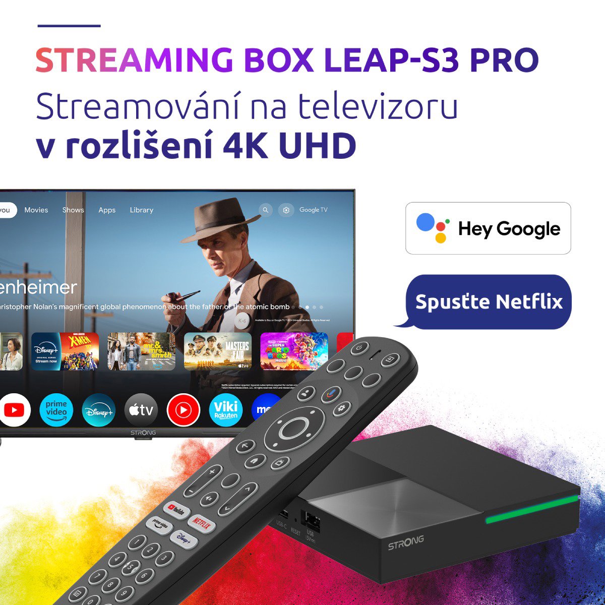 Multimediální centrum STRONG LEAP-S3 PRO