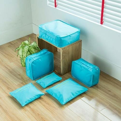 Packing Cubes Sada cestovních organizérů azurová