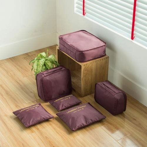 Packing Cubes Sada cestovních organizérů vínová