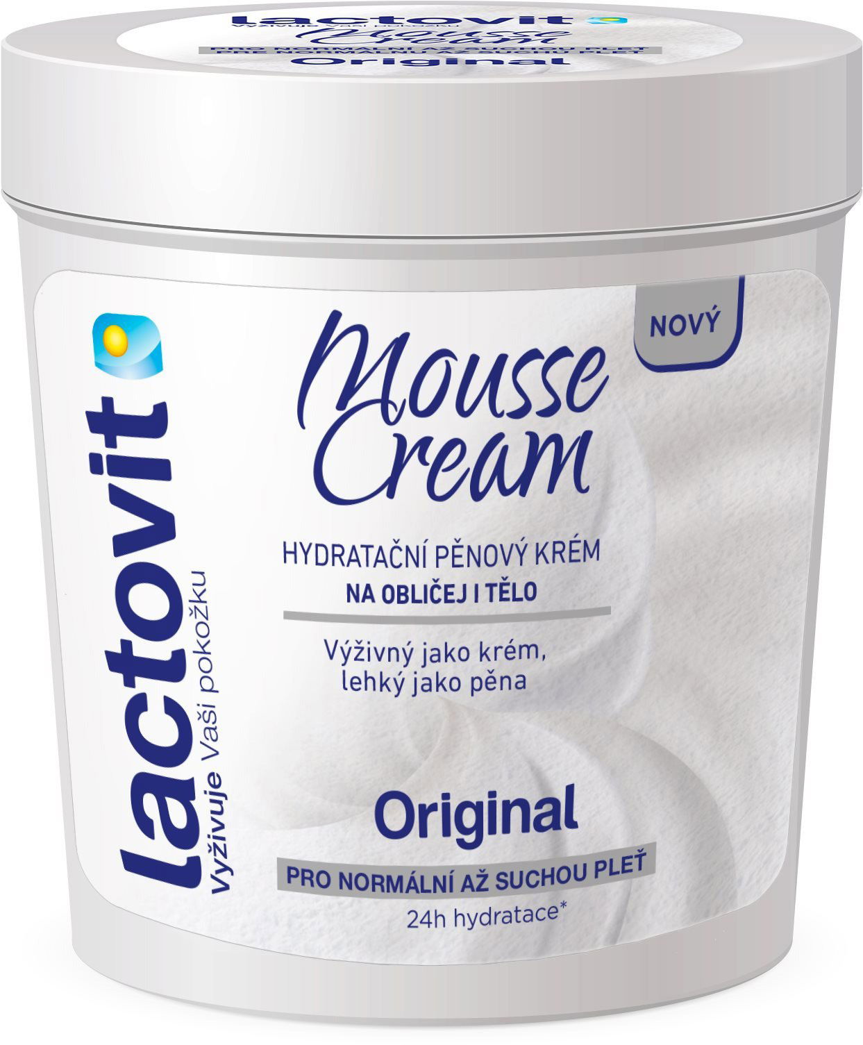 Tělový krém LACTOVIT Orginal Mousse Cream 250 ml
