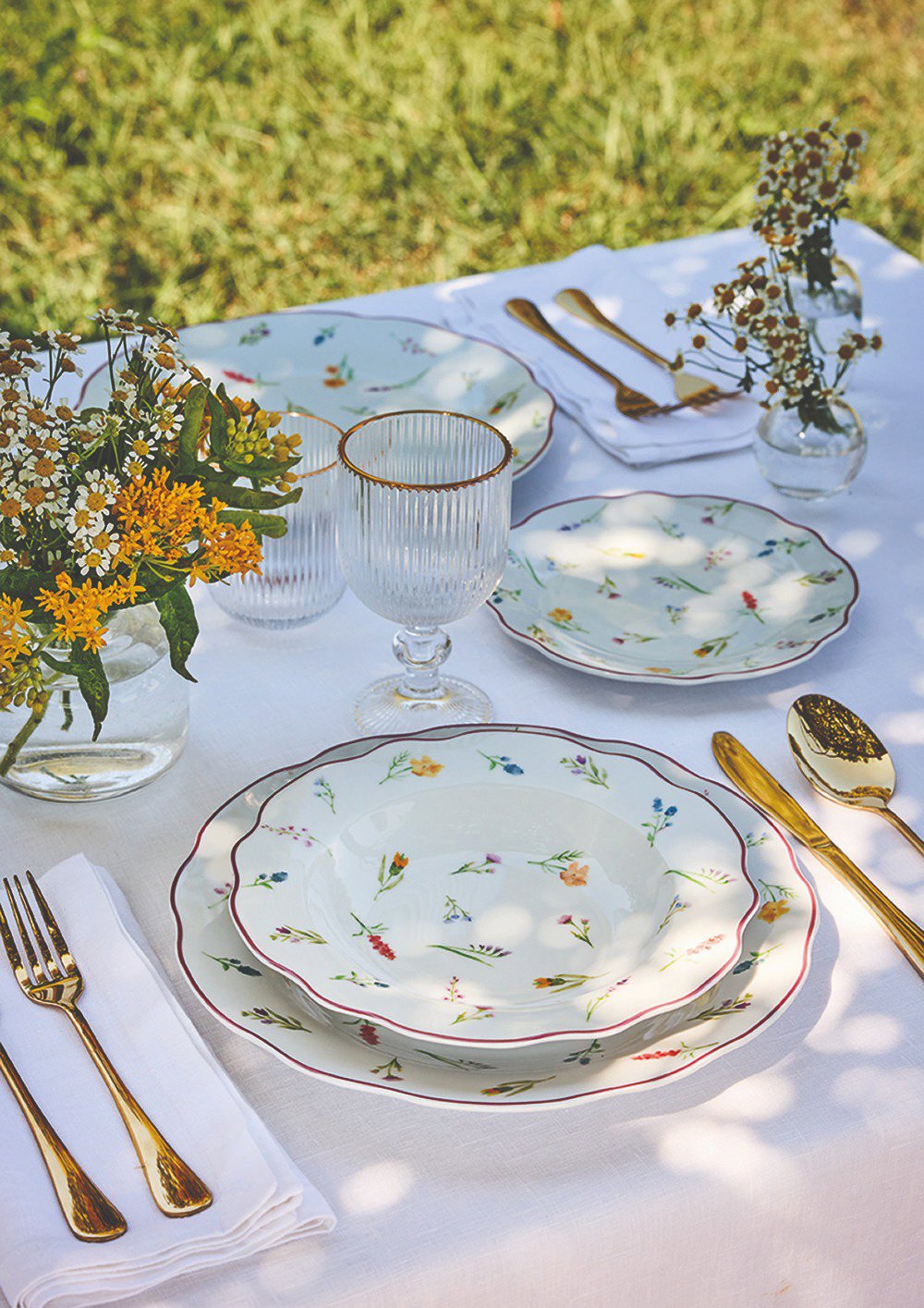 Tognana MILLEFIORI dinner set 18pcs