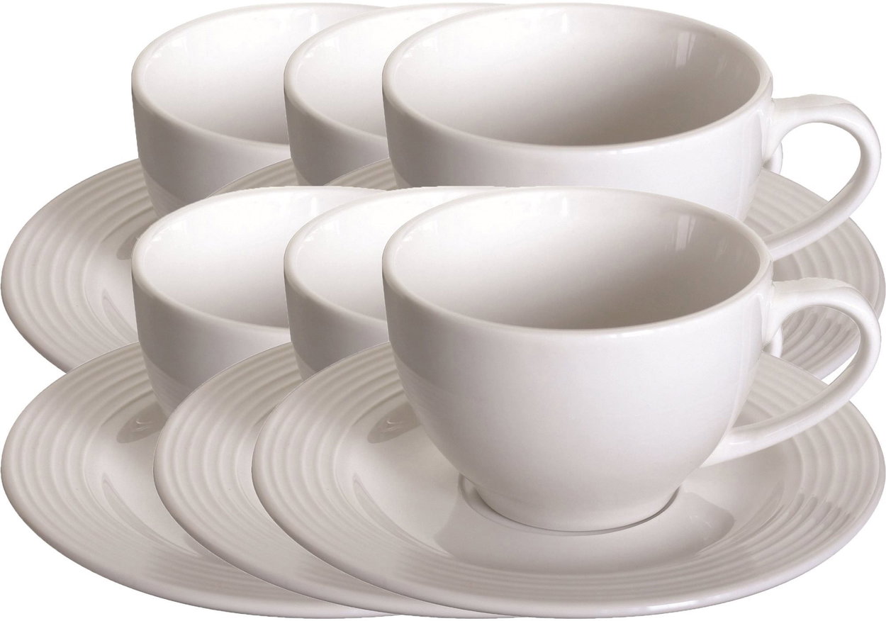 Set Tassen Tognana Set Teetassen 200ml CIRCLES 6 Stück