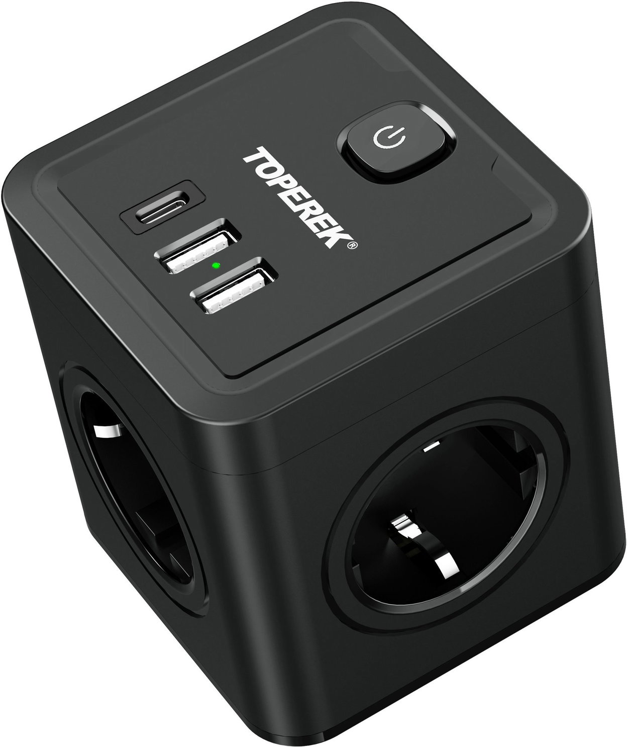 TOPREK USB-Wandsteckdose TP-WJ3U4E-PD