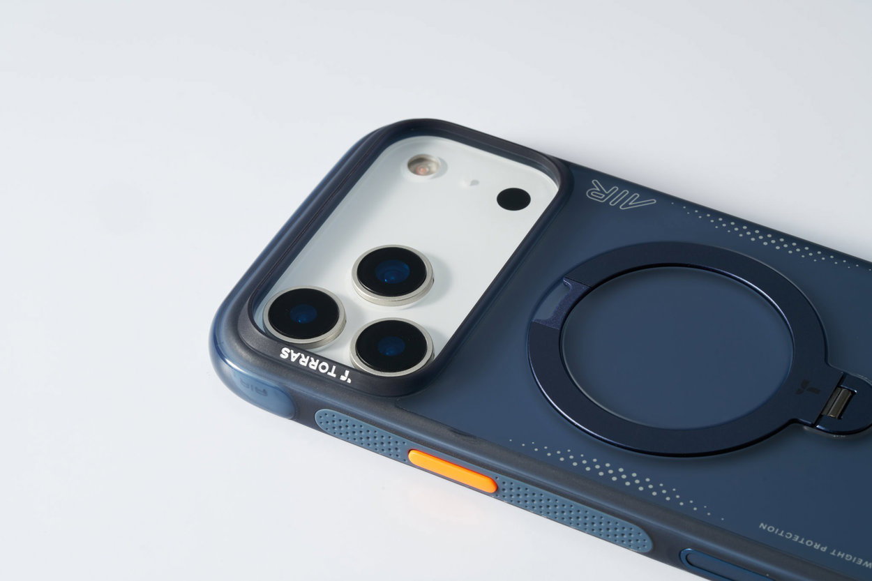 Handyhülle Torras Ostand Q3 Air Deep Blue iPhone 17 Pro