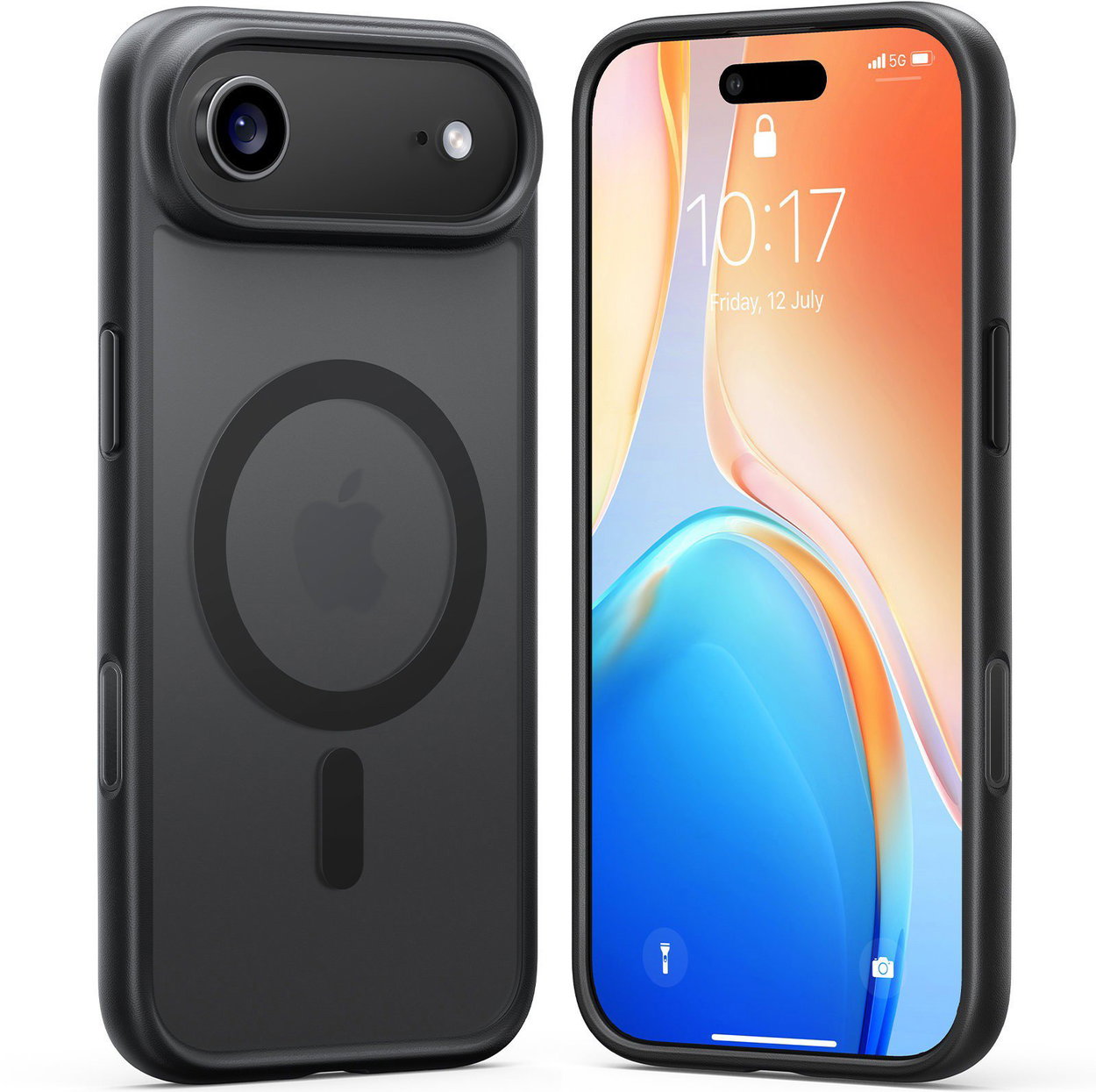 Torras Guardian Magnetic Black iPhone 17 Air mobile phone case