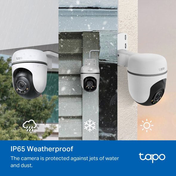 TP-Link Tapo TC41 Outdoor 2K Pan/Tilt Security WiFi camera