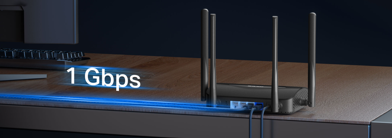 WiFi router Mercusys MR25BE, WiFi 7 BE3600