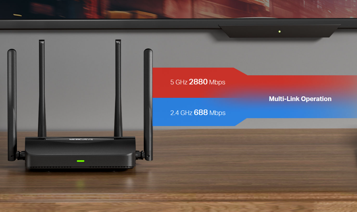 WiFi router Mercusys MR25BE, WiFi 7 BE3600