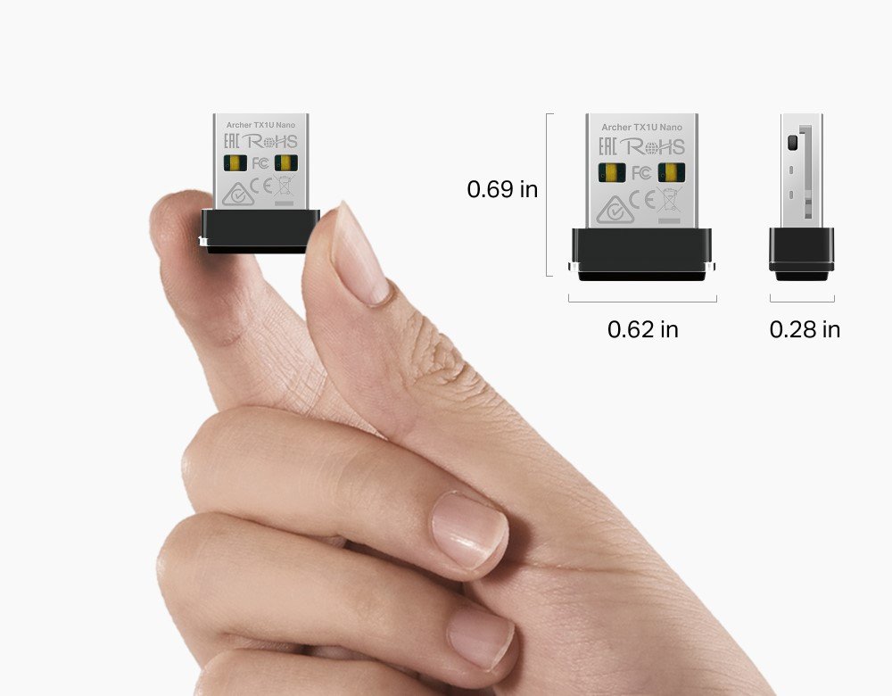 WiFi USB adaptér TP-Link Archer TX1U Nano