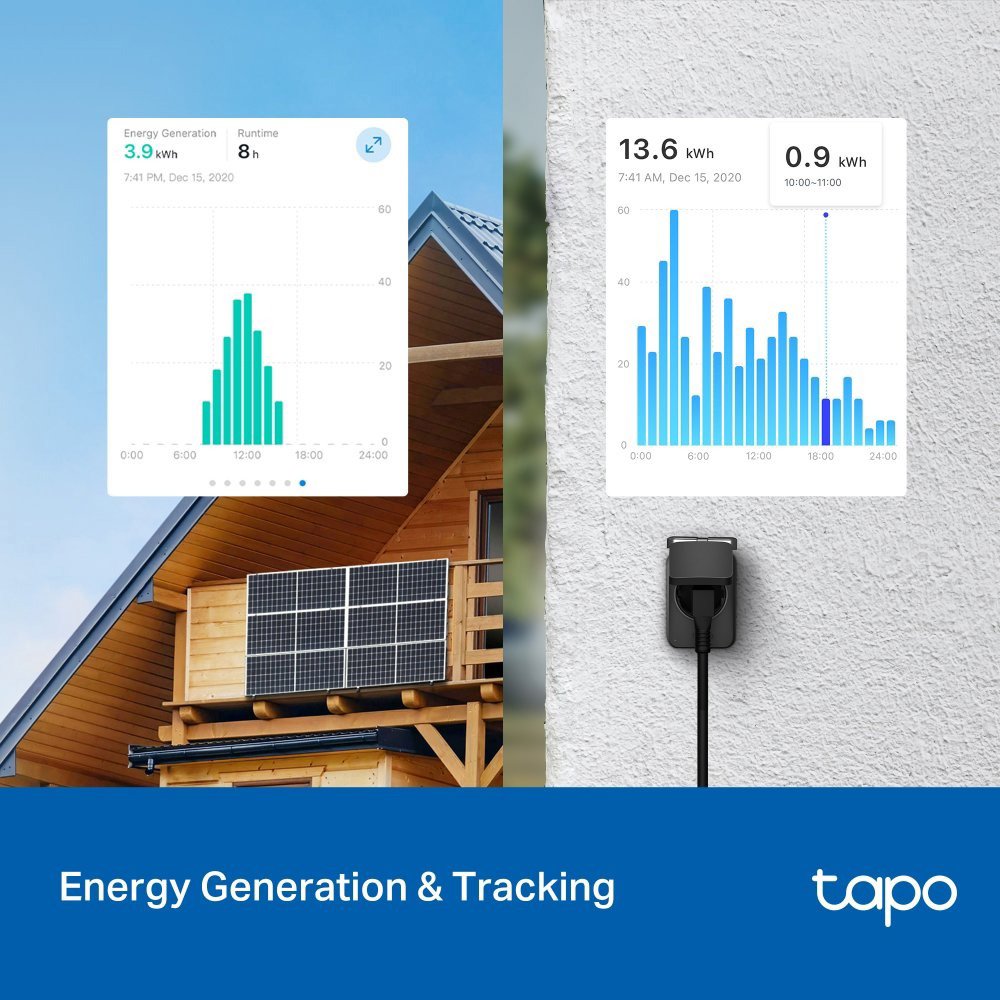 TP-Link Tapo P410M Smart Wi-Fi Outdoor Plug