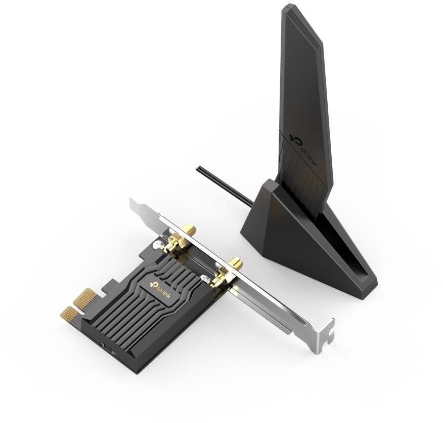 WiFi-Netzwerkkarte TP-Link Archer TXE73E AXE5400 Tri-Band Wi-Fi 6E Bluetooth