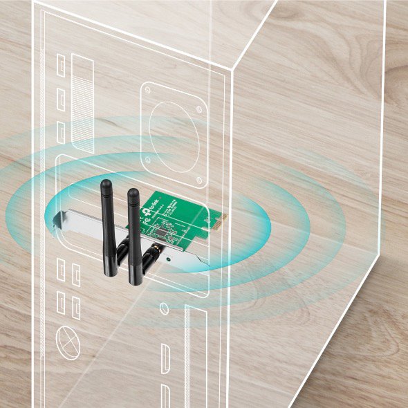 WiFi-Netzwerkkarte TP-LINK TL-WN881ND