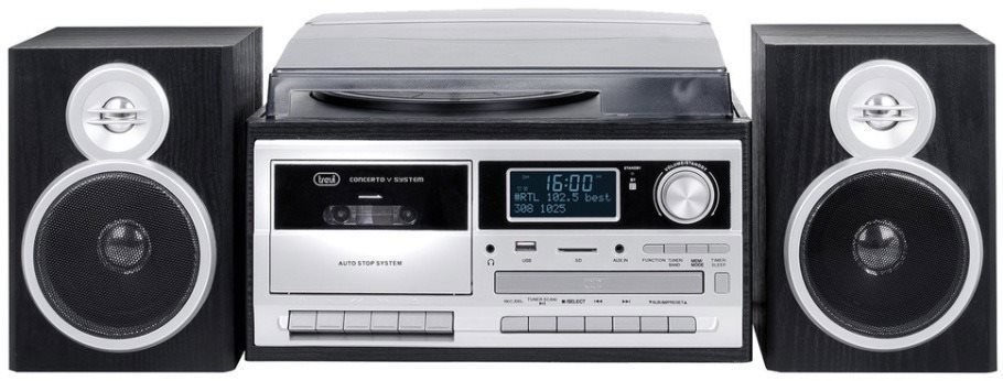 Gramofon Trevi TT 1072 DAB BK
