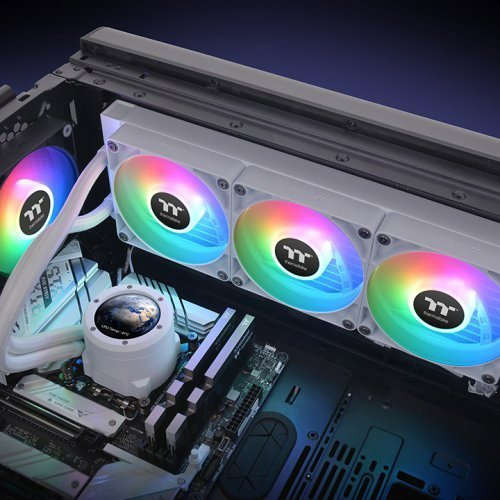 THERMALTAKE TH360 V2 Ultra ARGB Snow Edition liquid cooler