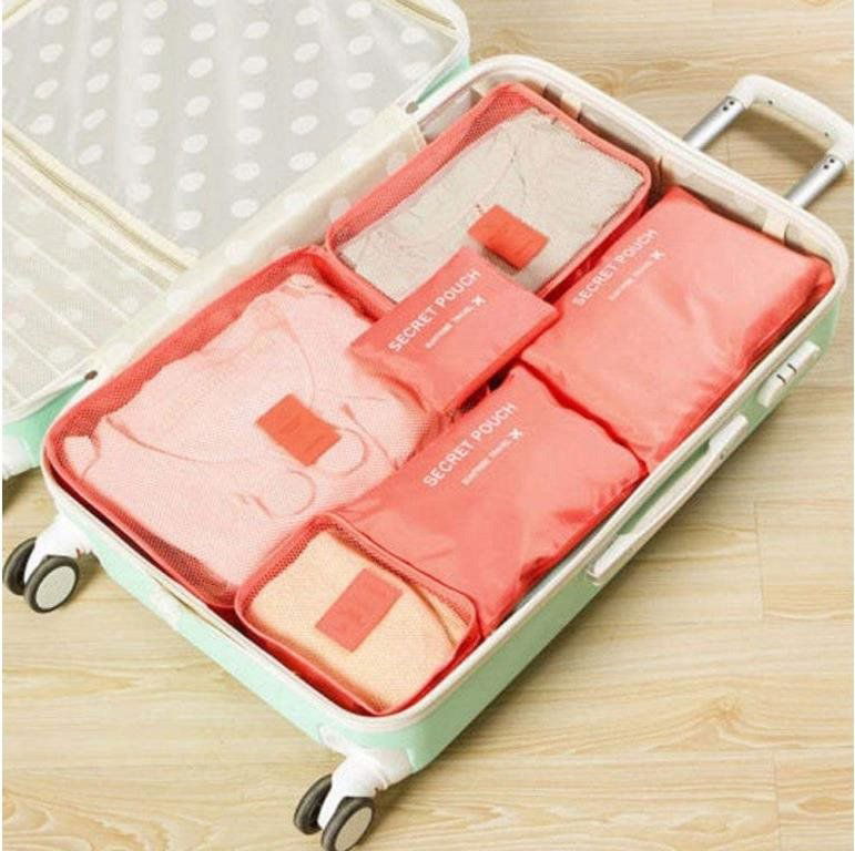 Packing Cubes Sada cestovních organizérů melounová