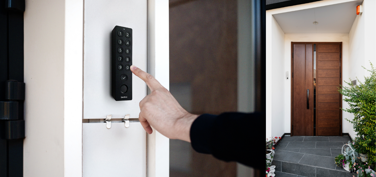 Smart lock Tedee Keypad PRO, white