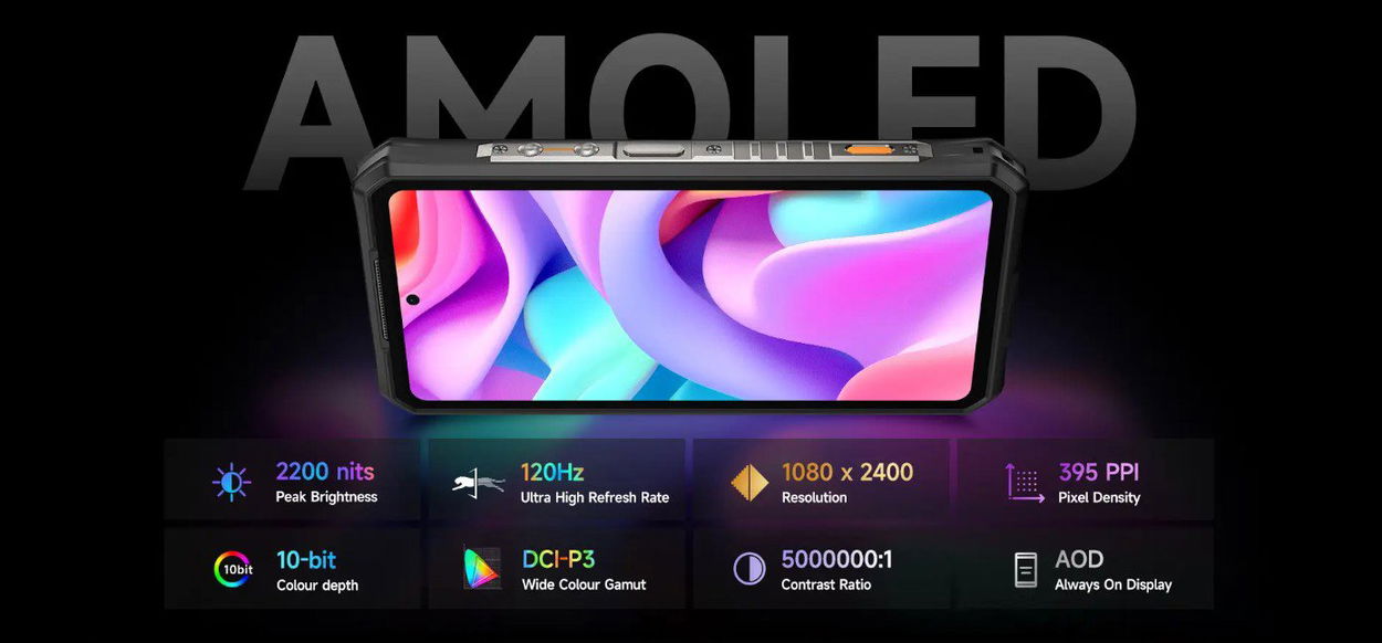 Mobilní telefon UleFone Armor 28 Pro 16GB/512GB Black