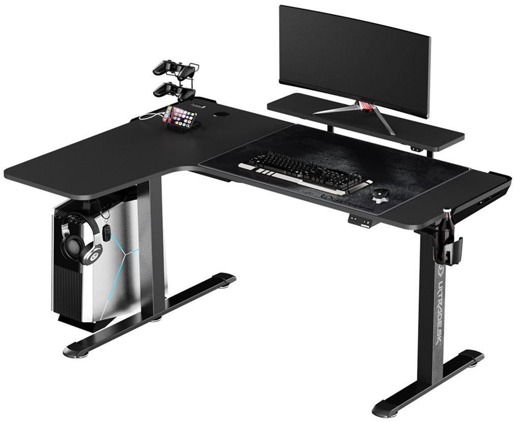 Gaming-Tisch ULTRADESK Winger schwarz
