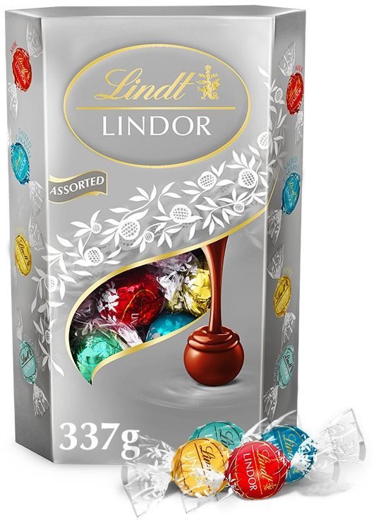 Lindt LINDOR silver mix max-pack chocolate pralines