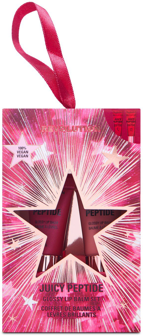 REVOLUTION Juicy Peptide Mini Lip Balm Gift Set 9 ml