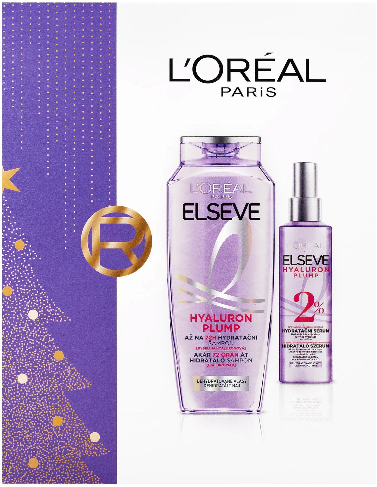 L_ORÉAL PARIS Elseve Hyalu Box hajápoló szett 550 ml