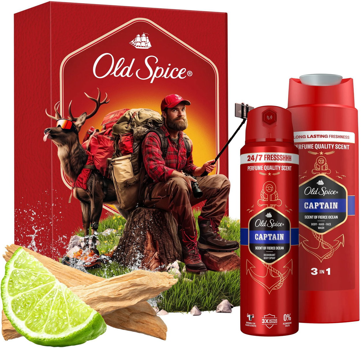OLD SPICE Outdoor Explorer Men_s Gift Set 400ml