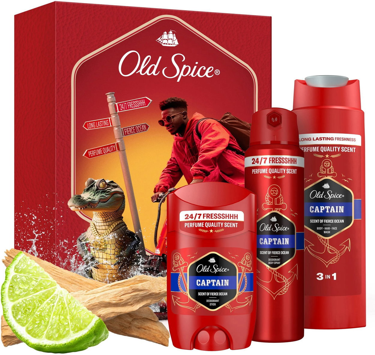 OLD SPICE Urban Traveller férfi kozmetikai csomag 450 ml