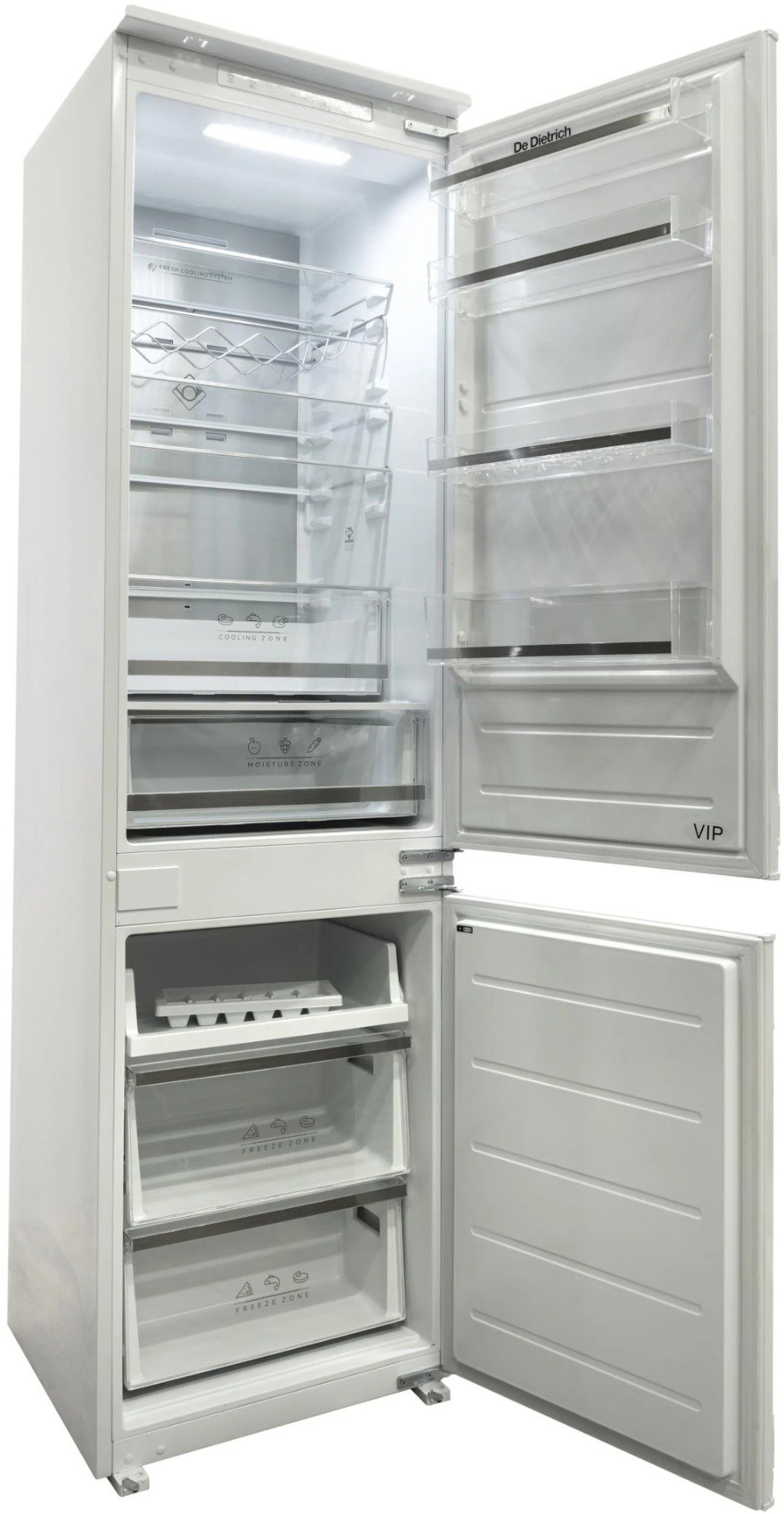 De Dietrich DRC9455EN combi fridge - storage space