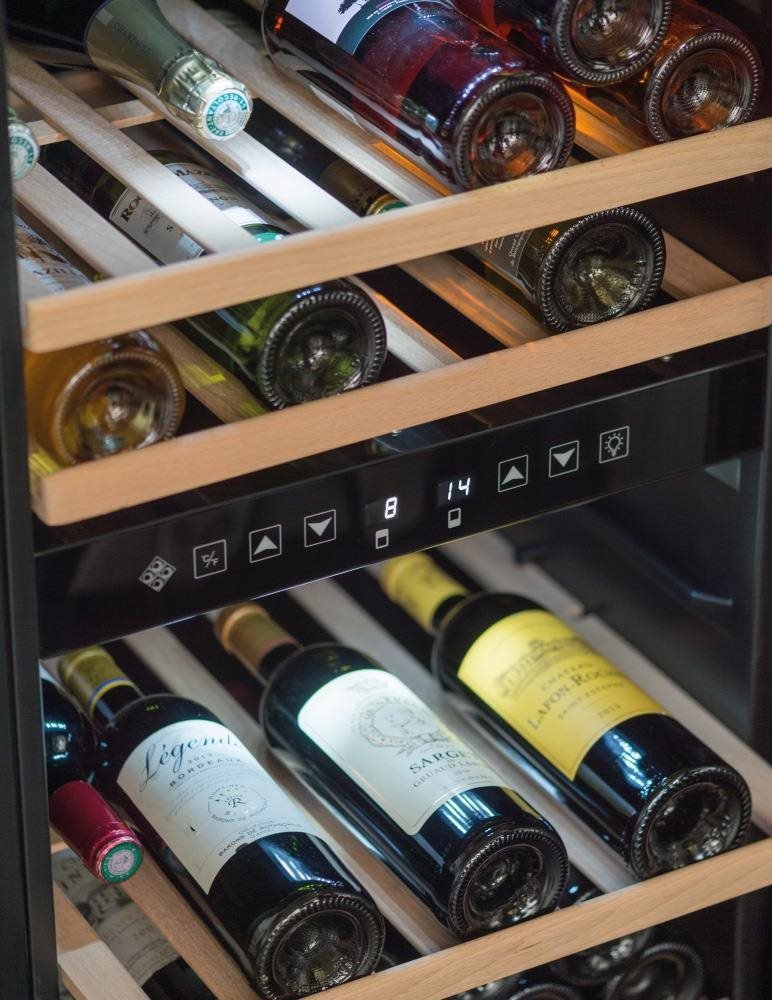 LA SOMMELIERE SLS45DZ wine cooler dual-zone cooling