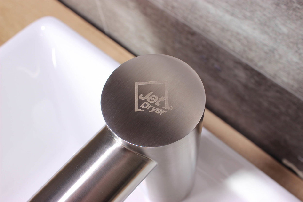 JET DRYER AIRTAP 3-in-1 hand dryer - round