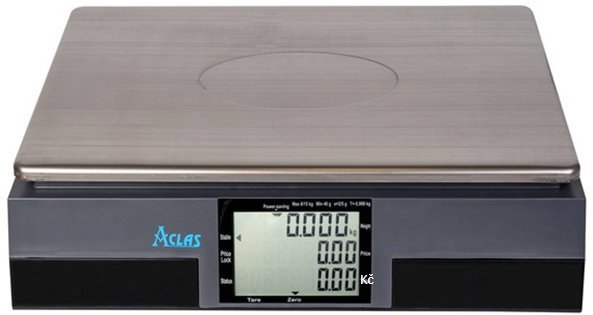 Aclas PS1 Retail Scale up to 15kg, calibrated