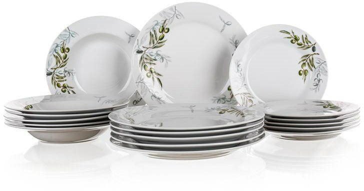 Geschirrset BANQUET Geschirrset 18-teilig OLIVES A12539